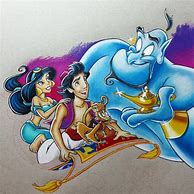 Image result for Disney Drawings Aladdin