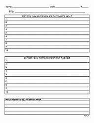 Image result for Compare and Contrast Worksheets 2nd Grade