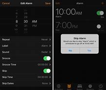 Image result for iPhone Alarm UI