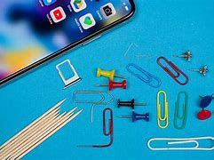 Image result for iPhone 5 Sim Card Paperclip