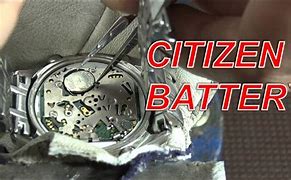 Image result for How to Change Battery in Citizen Quartz Watch