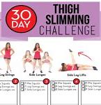 Image result for 30-Day Thigh Challenge Calendar