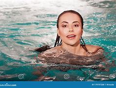 Image result for Lady Swimming Pool