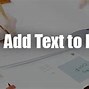 Image result for Add Text to PDF File