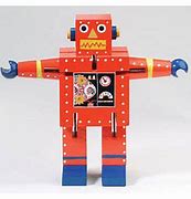 Image result for Red Robot Toy