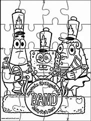 Image result for Spongebob Puzzle Printable