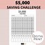 Image result for Money Saving Challenge Blank UK
