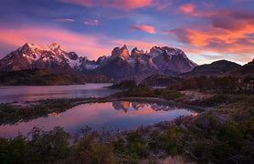 Image result for Mountin in Sunset