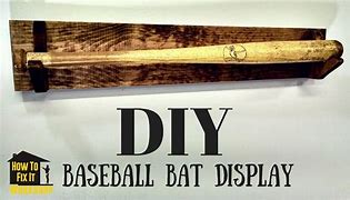 Image result for Baseball Bat Display Case Plans