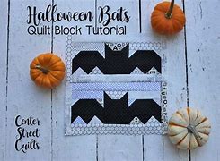 Image result for Spooky Bats Quilt Pattern