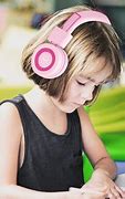 Image result for Kid with Headphones and iPad