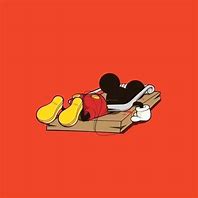 Image result for Mickey Mouse Laying Down