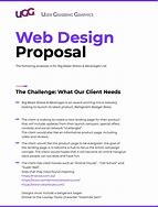 Image result for Web Design Proposal Template