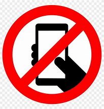 Image result for No Cell Phone Icons Black and White