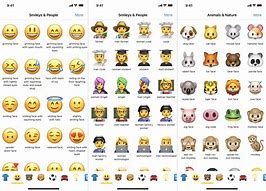 Image result for iOS Emoji Meanings Chart