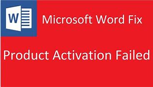 Image result for Product Activation Failed