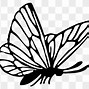 Image result for Butterfly Black White SVG