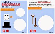 Image result for Build a Snowman Activity