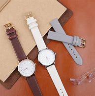 Image result for Leather Watch Bands for Women
