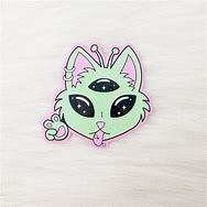 Image result for Aesthetic Alien Cat Drawing