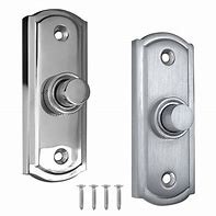 Image result for Chrome Doorbell Button