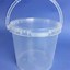 Image result for Clear Plastic Bucket Containers