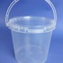 Image result for Clear Plastic Buckets with Lids