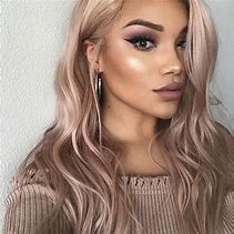 Image result for Rose Gold Ombre Short Hair
