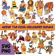 Image result for Winnie the Pooh Halloween SVG