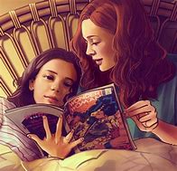 Image result for Stranger Things Max and Eleven Reading Drawing