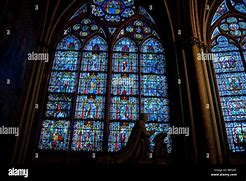 Image result for Inside Notre Dame Stained Glass