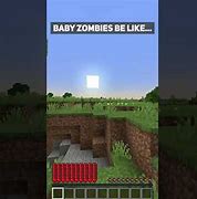 Image result for Minecraft Baby Zombie Memes