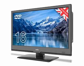 Image result for Small Flat Screen TV with Built in DVD Player