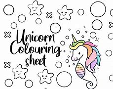 Image result for Unicorn Tail Colouring
