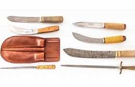 Image result for Antique Skinning Knives