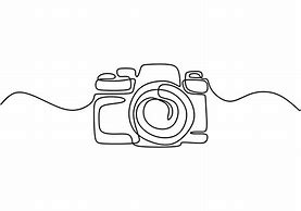 Image result for Black and White Camera Drawing