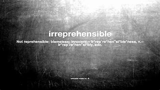 Image result for irrepreh3nsible