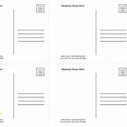 Image result for Free Postcard Templates 4 per Page