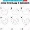Image result for How to Draw a Hen for Kids