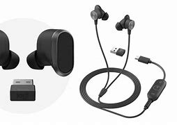 Image result for Logitech Zone Wired Earbuds