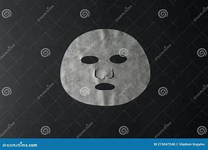 Image result for Black and White Face Mask