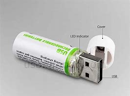 Image result for Rechargeable AA Lithium Batteries and Charger