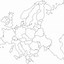 Image result for blank europe map countries