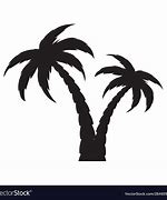 Image result for Easy Palm Tree Silhouette