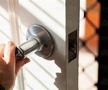 Image result for Person Unlocking Door