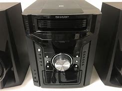 Image result for Sharp 5 CD Cassette Stereo Shelf System