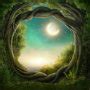 Image result for Moon and Tree Wallpaper