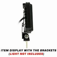 Image result for Universal 4By6 LED Headlight Mounting Bracket