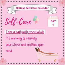 Image result for 30 Days Self-Care Calendar