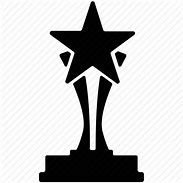 Image result for Star Trophy Shape